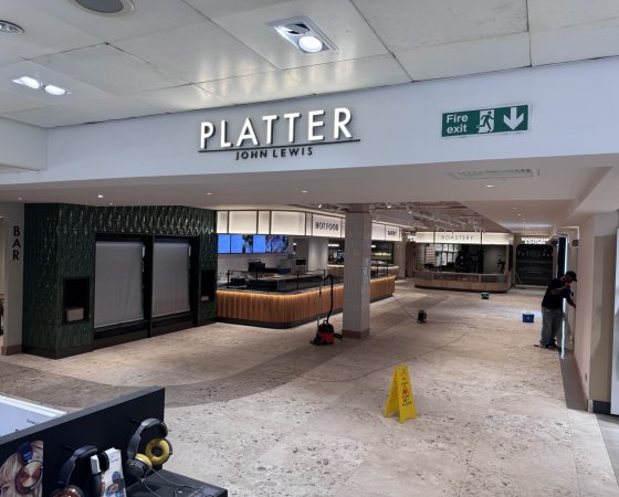 PLATTER – JOHN LEWIS, OXFORD STREET
